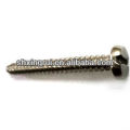 Slotted pan head tapping screws